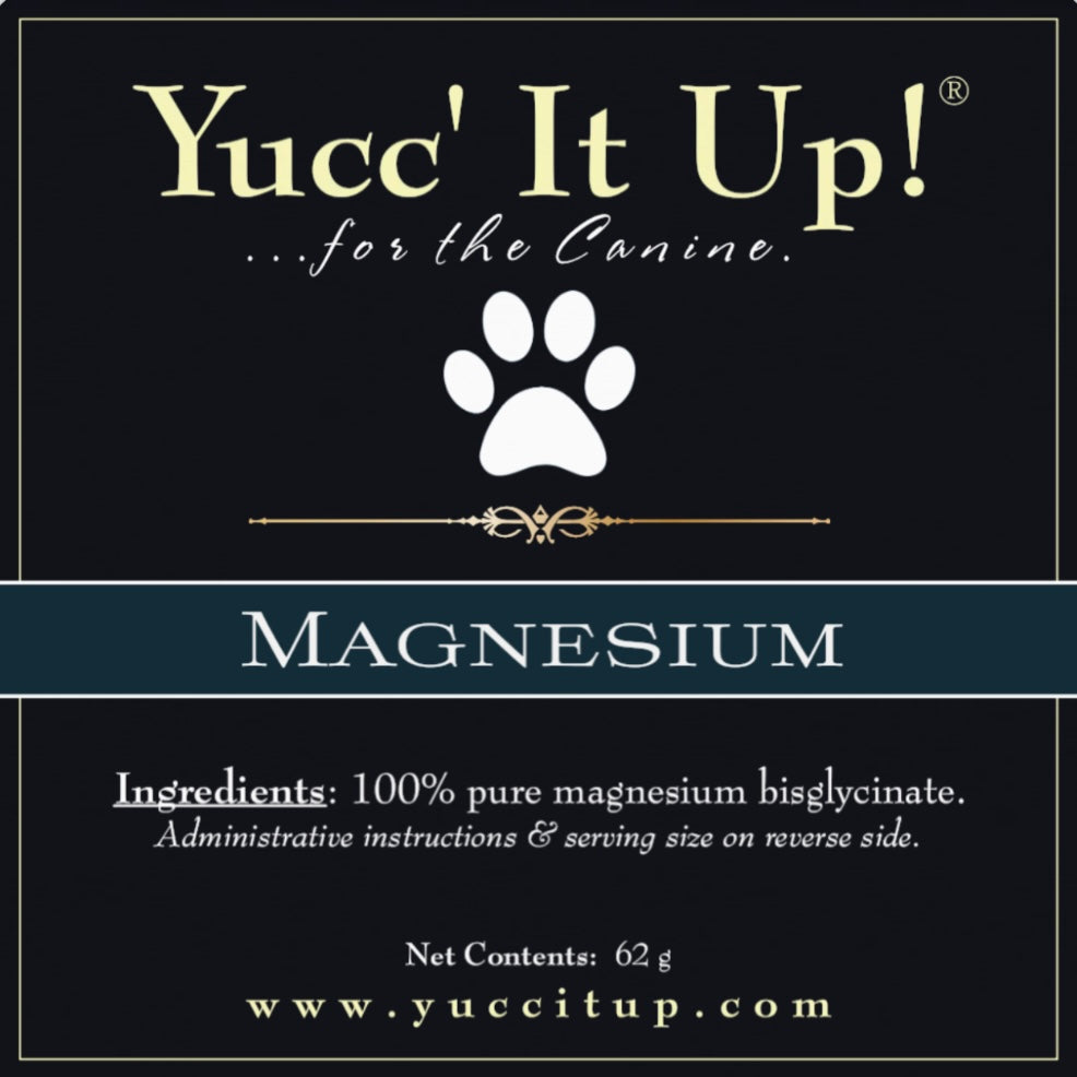 Magnesium Glycinate ...for the Canine.